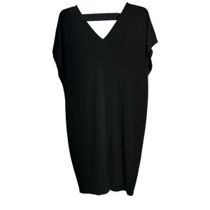 Rachel Rachel Roy Replenishment Black Keyhole Midi Dress Size Medium
